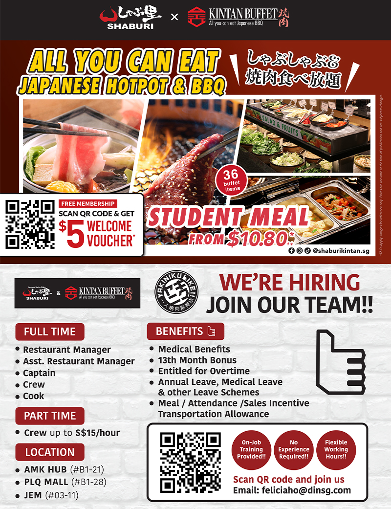 DINING INNOVATION Asia-Pacific PTE LTD  - All You Can Eat Japanese Hotpot & BBQ